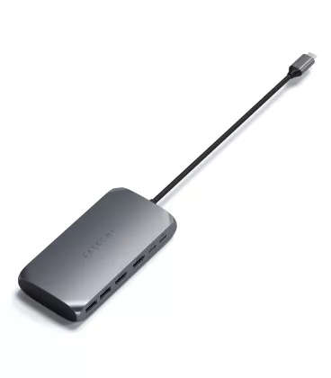 Адаптер Satechi Aluminum USB-C Multimedia Adapter M1 Space Gray (ST-UCM1HM)