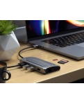 Адаптер Satechi USB4 Multiport Adapter with 8K HDMI Space Gray (ST-U4MA3M)