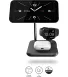 Бездротова зарядка Zens 4-in-1 Magnetic + Watch Aluminium Wireless Charger Black (ZEDC20B/00)