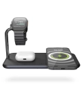 Зарядное устройство Zens Dual + Watch Aluminium Wireless Charger Black (ZEDC05BM/00)