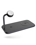 Зарядное устройство Zens Dual + Watch Aluminium Wireless Charger Black (ZEDC05BM/00)