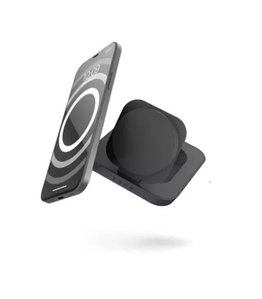 Бездротовий зарядний пристрій Zens Magnetic Nightstand Charger Black (ZESC16B/00)