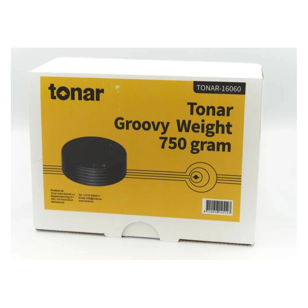 Притиск для грамплатівок: TONAR Groovy Weight (750 Grams) Black, art. 6060 Притиск для грамплатівок: TONAR Groovy Weight (750 Grams) Black, art. 6060