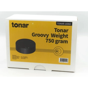 Притиск для грамплатівок: TONAR Groovy Weight (750 Grams) Black, art. 6060