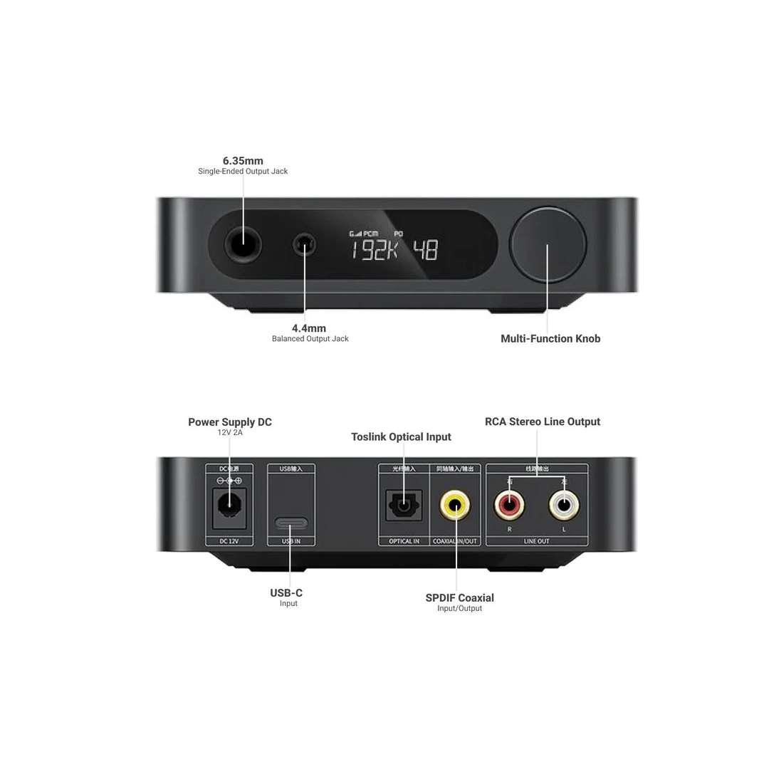 ЦАП та підсилювач FIIO K11 Black