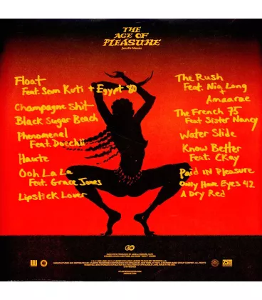 Вінілова платівка LP Monae Janelle Age of Pleasure - Orange Crush Vinyl