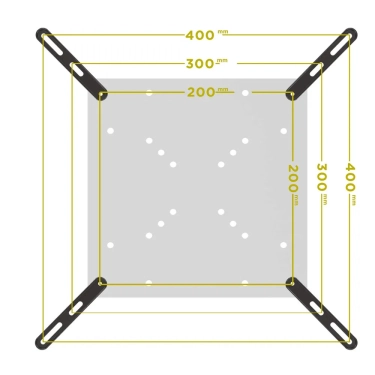 Адаптер для кронштейна Brateck LCD-201F