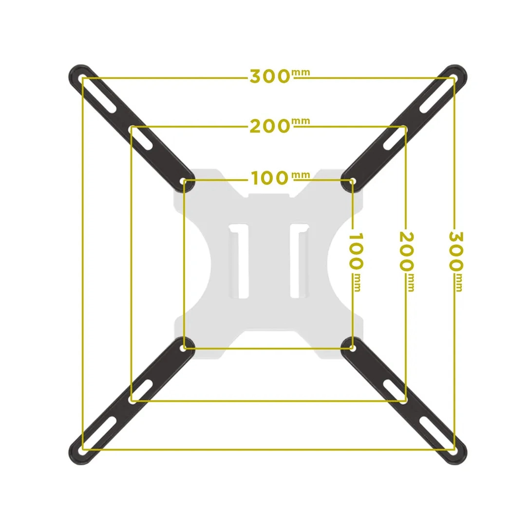 Адаптер для кронштейна Brateck LCD-201F Адаптер для кронштейна Brateck LCD-201F