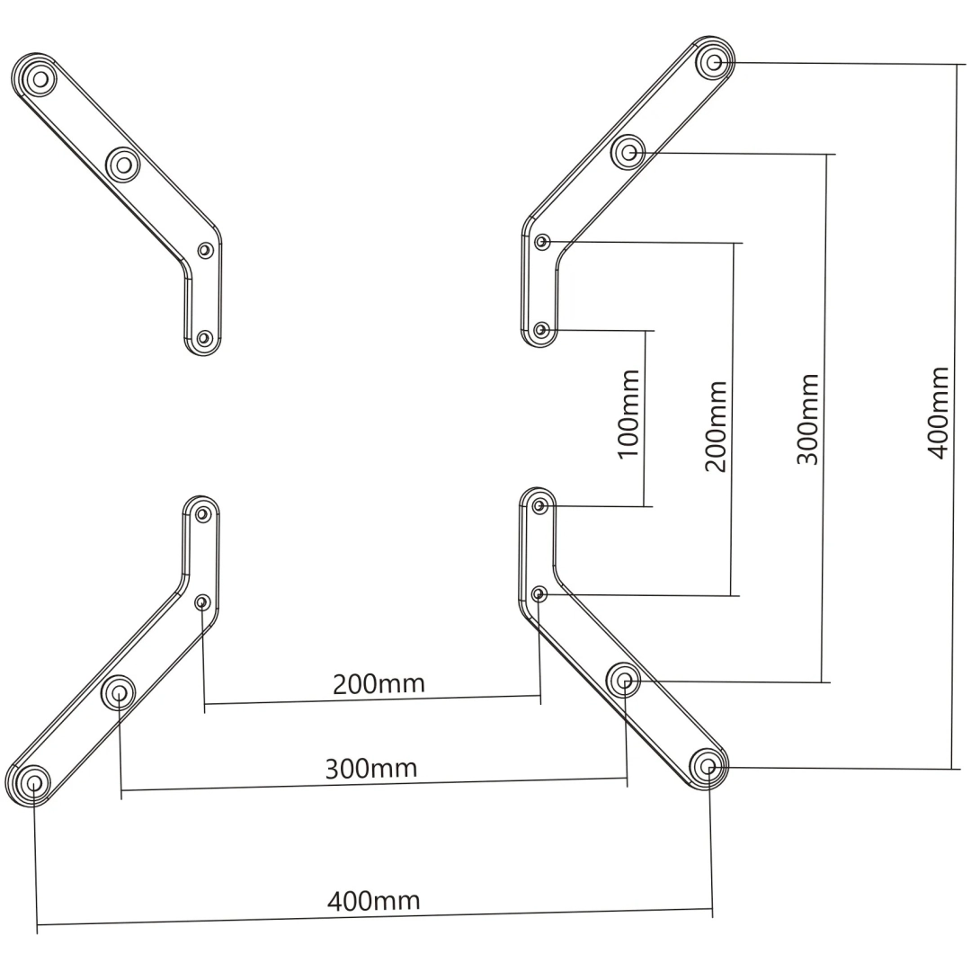 Адаптер для кронштейна Brateck LCD-201R