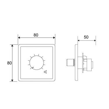 Контролер Unison Research Work AT 225 Control Volume Stereo 2x25W