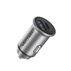 Автомобільний зарядний пристрій Vention (Power Delivery Port + QC4.0) (30W) | Silver (FFFH0) Автомобільний зарядний пристрій Vention (Power Delivery Port + QC4.0) (30W) | Silver (FFFH0)
