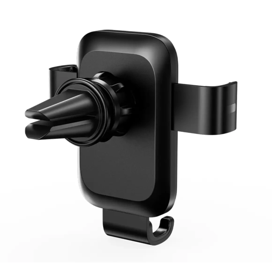 Автотримач для телефону на дефлектор Vention 3х контактний, з регулюванням (KCTB0)