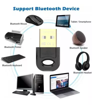 Bluetooth адаптер Vention 5.0 RTL8761B (CDDBG)