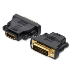 Адаптер Vention DVI (24+1) Male to HDMI Female Black (ECDBO) Адаптер Vention DVI (24+1) Male to HDMI Female Black (ECDBO)