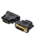 Адаптер Vention DVI (24+1) Male to HDMI Female Black (ECDBO)