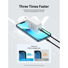 Зарядний пристрій Vention USB Type C + QC4.0 (20W) White (FADW0-EU) Зарядний пристрій Vention USB Type C + QC4.0 (20W) White (FADW0-EU)