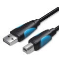 Кабель для принтера Vention USB A Male - B Male Print 1 м (VAS-A16-B100)