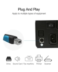 Кабель для принтера Vention USB A Male - B Male Print 1 м (VAS-A16-B100)