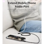 Кабель Vention Audio 3.5 мм 2 м Black Metal Type (BHBBH) Кабель Vention Audio 3.5 мм 2 м Black Metal Type (BHBBH)