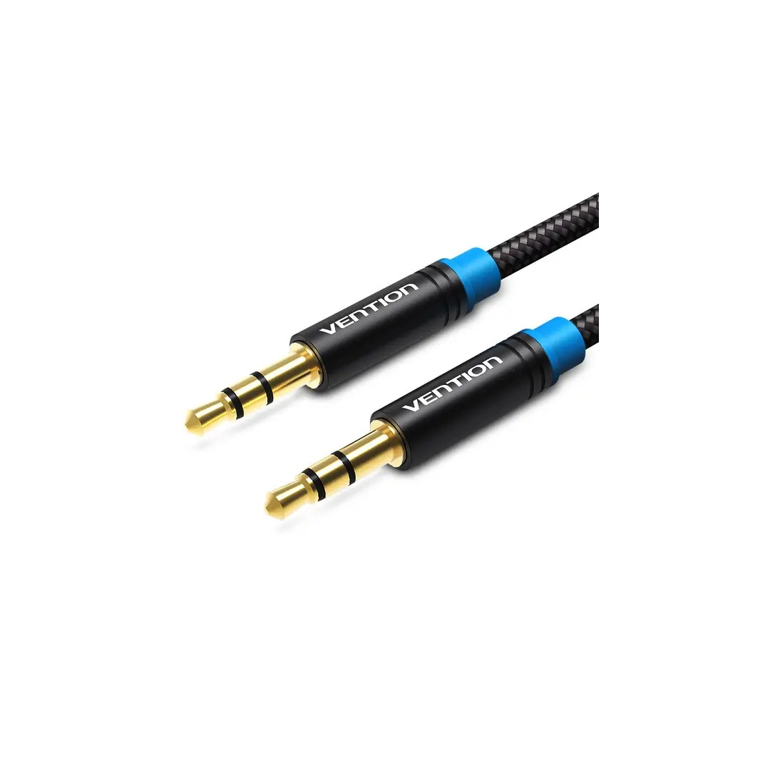 Audio cable Vention Audio 3.5 mm M - 3.5 mm M 3 m Black (P350AC300-BM)