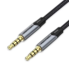 Аудіокабель Vention Audio TRRS 3.5мм - M Aux 1,5 м Gray (BAQHG) Аудіокабель Vention Audio TRRS 3.5мм - M Aux 1,5 м Gray (BAQHG)
