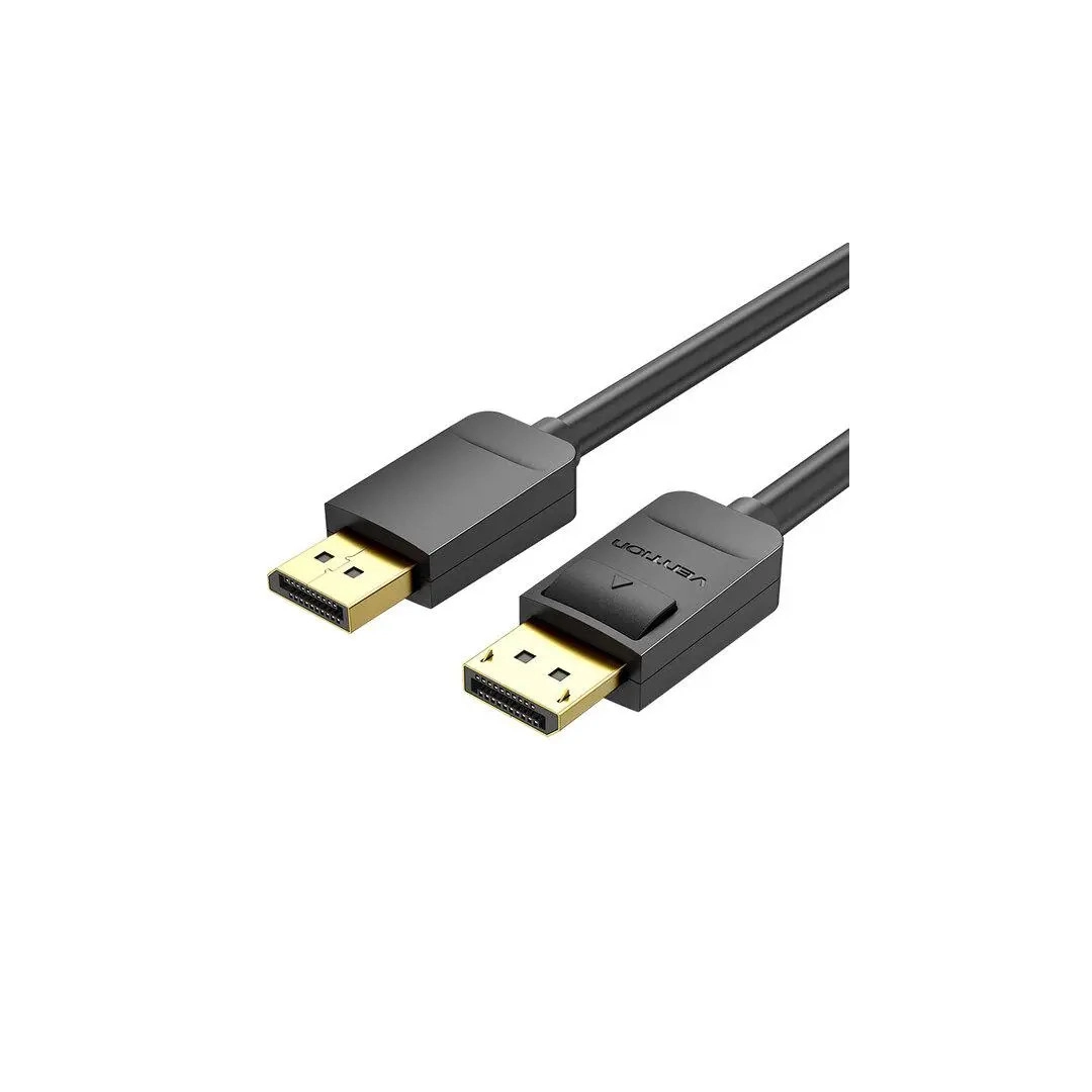 Кабель цифровий Vention DisplayPort v1.2 1m Black (HACBF)