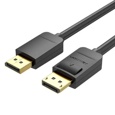 Кабель цифровий Vention DisplayPort v1.2 1m Black (HACBF)