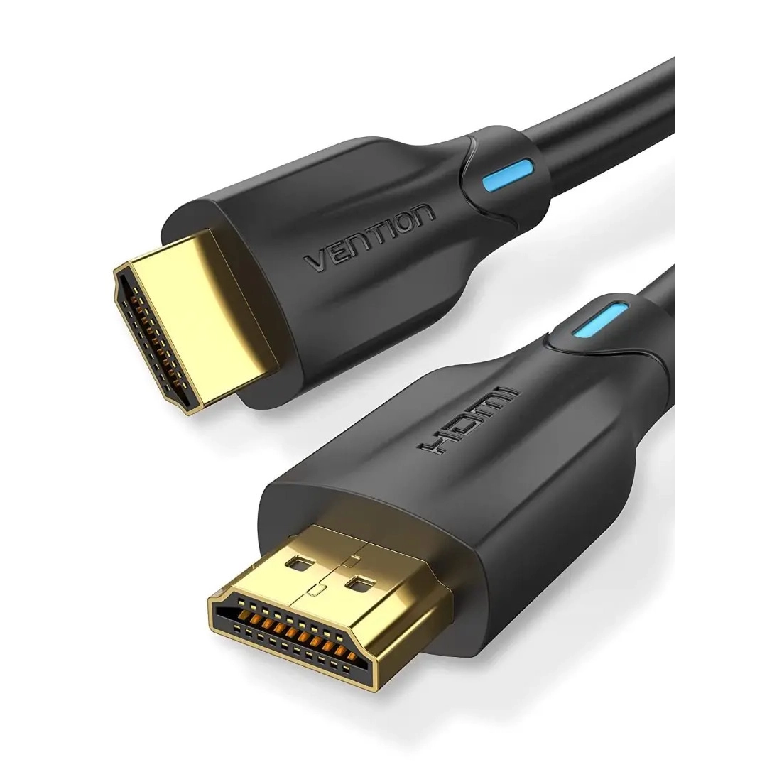 Кабель HDMI Vention HDMI-HDMI, 1.5 m, v2.1, 8K 60Hz, 4K 165Hz, 2K 144Hz, 1080P 240Hz (AANBG)