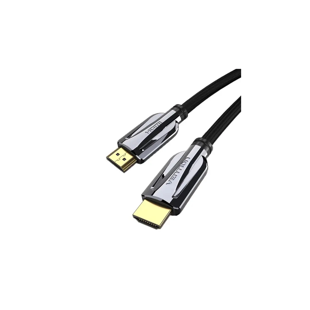 HDMI cable Vention HDMI-HDMI, 1.5m, v2.1, 8K 60Hz, 4K 165Hz, 2K 144Hz, 1080P 240Hz (AALBG)