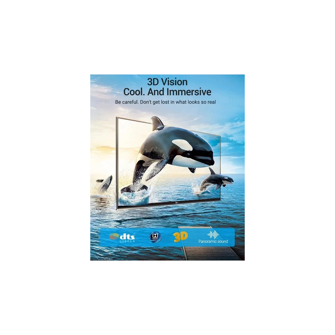 Кабель HDMI Vention HDMI-HDMI, 1.5m, v2.1, 8K 60Hz, 4K 165Hz, 2K 144Hz, 1080P 240Hz (AALBG)