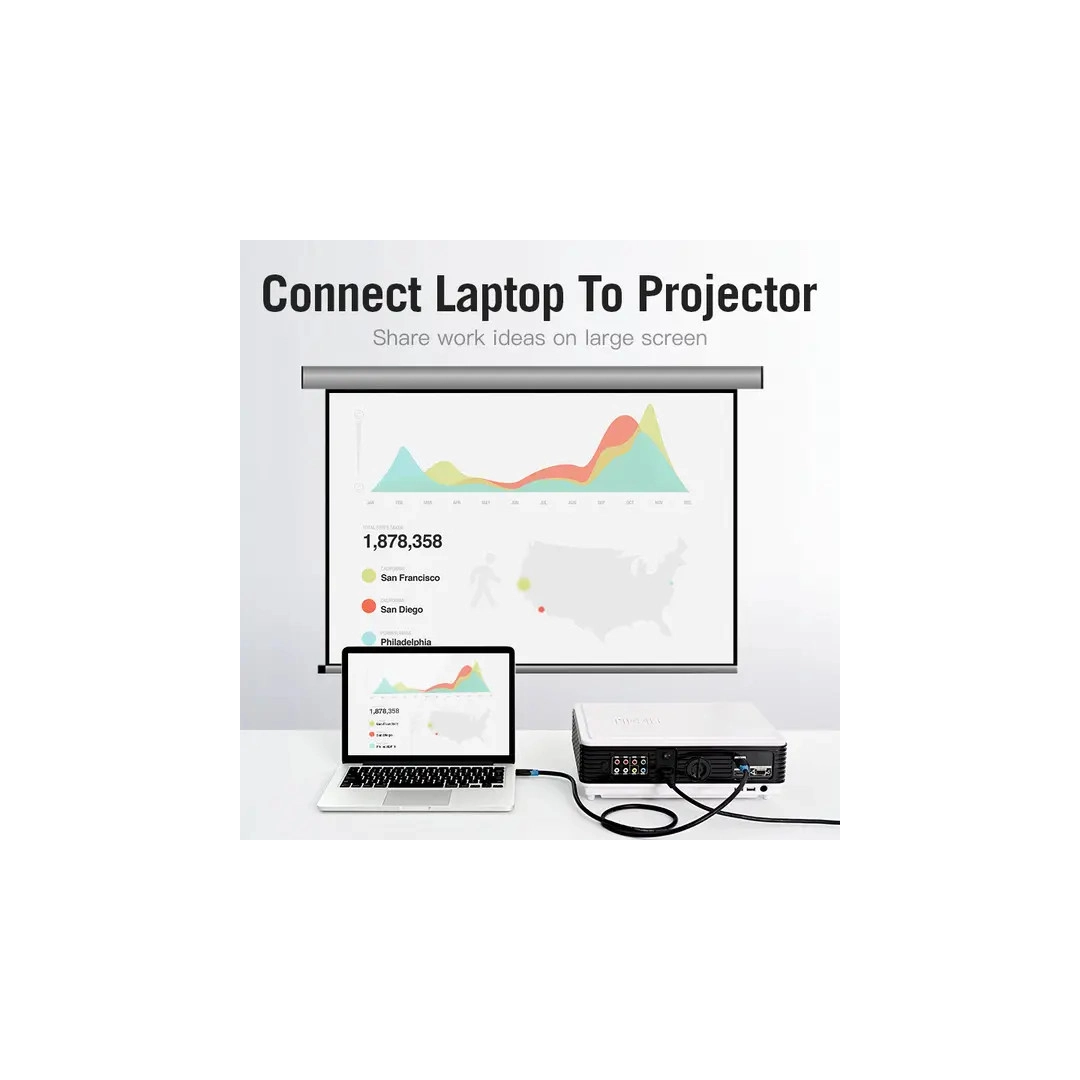 Кабель Vention HDMI-HDMI, 10 m, v1.4, 4K 30Hz (AACBL) Кабель Vention HDMI-HDMI, 10 m, v1.4, 4K 30Hz (AACBL)