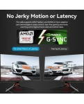 Кабель цифровой Vention mini DisplayPort - DisplayPort v1.4 1.5m Black, 8K 60 Hz, 4K 144Hz, 2K 165Hz, 1080P 240Hz (HCFLG)