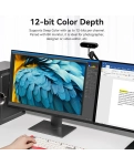 Кабель цифровой Vention mini DisplayPort - DisplayPort v1.4 1.5m Black, 8K 60 Hz, 4K 144Hz, 2K 165Hz, 1080P 240Hz (HCFLG)