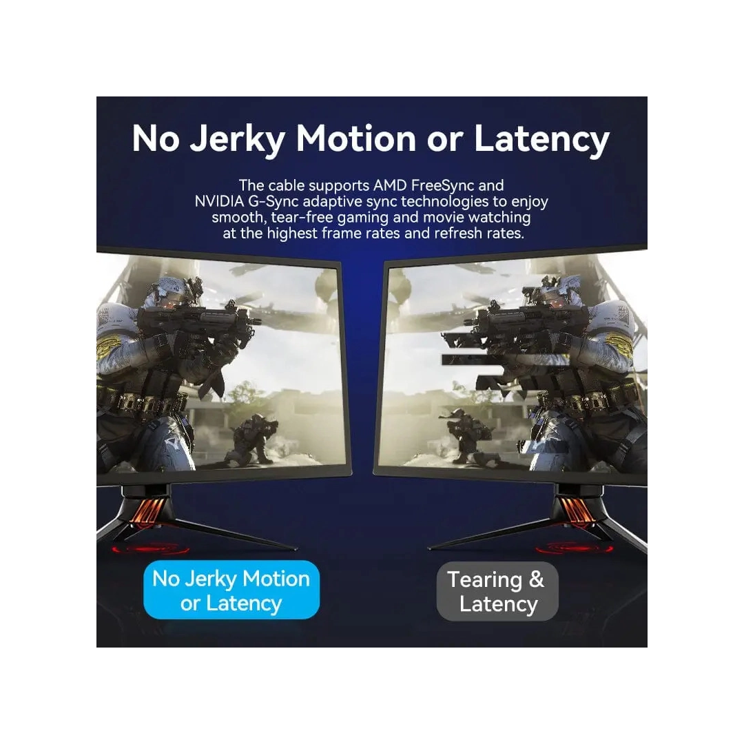 Кабель цифровий Vention mini DisplayPort - mini DisplayPort v1.4 1.5m Black, 8K 60 Hz, 4K 144Hz, 2K 165Hz, 1080P 240Hz (HCGLG)