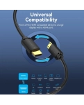 Кабель HDMI Vention Type C - HDMI-A, 2 m, v2.0, 4K 60Hz (AGHBH)