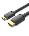 Кабель HDMI Vention Type C - HDMI-A, 2 m, v2.0, 4K 60Hz (AGHBH)