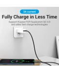 Кабель цифровой Vention USB 2.0 C "папа-папа" 1,5м, черный, пвх (COSBG)