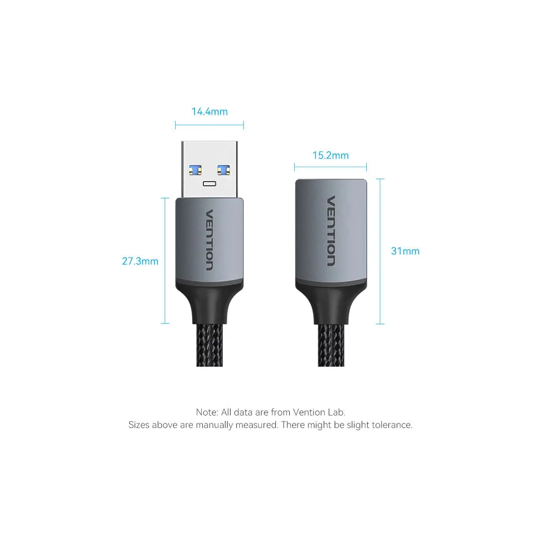 Кабель цифровий Vention USB 3.0 - OTG USB3, 1m, Black (CBLHF) Кабель цифровий Vention USB 3.0 - OTG USB3, 1m, Black (CBLHF)