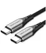 Кабель цифровий Vention USB Type C-USB Type C 3A 1м, 3А, швидка зарядка, Black (TADHF)