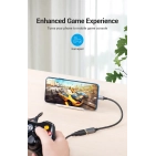 Кабель цифровий Vention USB Type-C - OTG USB 3.0 AF 0.15 м Black (CCXHB) Кабель цифровий Vention USB Type-C - OTG USB 3.0 AF 0.15 м Black (CCXHB)