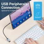 Кабель цифровий Vention USB Type-C - OTG USB 3.0 AF 0.15 м Black (CCXHB) Кабель цифровий Vention USB Type-C - OTG USB 3.0 AF 0.15 м Black (CCXHB)