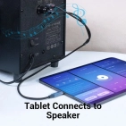 Кабель-перехідник Vention USB-C Male to 2-Male RCA 2м Gray Aluminum Type (BGUHH) Кабель-перехідник Vention USB-C Male to 2-Male RCA 2м Gray Aluminum Type (BGUHH)