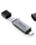 Кардридер Vention Cabletime USB3.0 A + USB TYPE C, SD/TF, 5Gbps (CB46G)