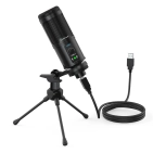Настільний мікрофон Vention Cabletime USB з шумозаглушенням + штатив трипод (CM10B) Настільний мікрофон Vention Cabletime USB з шумозаглушенням + штатив трипод (CM10B)