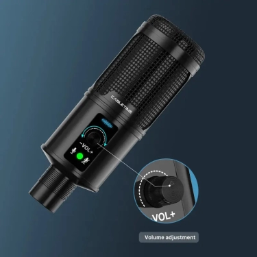 Настільний мікрофон Vention Cabletime USB з шумозаглушенням + штатив трипод (CM10B)
