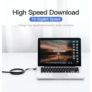 Патч-корд Vention CAT 7 FTP Ethernet, 15 m, Black, rj-45 - rj-45, 8 жил (ICABN)