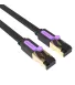 Патч-корд Vention CAT 7 FTP Ethernet, 10 m, Black, rj-45 - rj-45, 8 жил (ICABL)