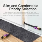 Патч-корд Vention CAT 7 FTP Ethernet, 8 m, Black, rj-45 - rj-45, 8 жил (ICABK) Патч-корд Vention CAT 7 FTP Ethernet, 8 m, Black, rj-45 - rj-45, 8 жил (ICABK)