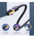 Патч-корд Vention CAT 7 SFTP Ethernet, 1m, Black, RJ-45 - RJ-45, 8 жил (ICDBF)