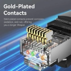 Патч-корд Vention CAT 8 SFTP Ethernet, 1 m, Black, rj-45 - rj-45, 8 жил (IKKBF) Патч-корд Vention CAT 8 SFTP Ethernet, 1 m, Black, rj-45 - rj-45, 8 жил (IKKBF)